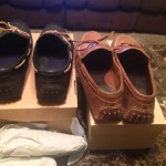 Cole Haan Mens Air Grant Brown And Black 2 Pair New
