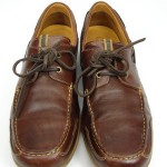 COLE HAAN NIKE AIR CASUAL LACE UP BOAT SHOES MENS SIZE 12 M BROWN LEATHER