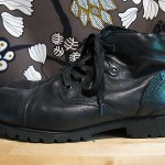 Men’s DIESEL Workmate II Classic Black Leather Ankle Boots Sz 10.5 / EU 44