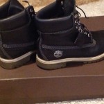 Timberland Mens  6″ Black Leather Casual  Waterproof Boots Size US 10