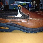Cole Haan Nike Air Slider Shoes  Loafers Mens 8 1/2 NWOB Brown