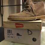 DS New Clarks originals Men’s Desert Boot sz 9.5 Suede Taupe