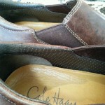 Cole Haan Nike Air Slip On Shoes Loafers Mens 9 Black VERY GOOD