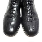 COLE HAAN MENS BLACK LEATHER SNEAKERS SHOES SIZE 11.5 M