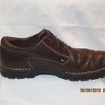 COLE HAAN NIKE AIR 11 M MENS SHOES BROWN LEATHER COMFORT CASUAL OXFORDS