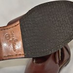 Men’s COLE HAAN brown leather sandals shoes buckle woven SIZE 9.5 D