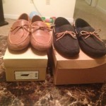 Cole Haan Mens Air Grant Brown And Black 2 Pair New
