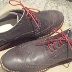 Cole Haan Air colton Casual wingtip Iron Textured! NEW SZ 9.5 $200 C10557
