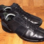 Cole Haan Nike Air Ventura Black Leather Nubuck Fashion Sneakers Shoes Mens 10.5