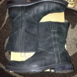Men COLE HAAN Nike Air Waterproof Motorcycle Sz 11 USA Leather Riding Tall Boots