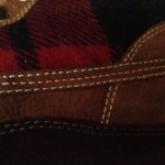 Cole Haan Men’s Size 9 Waterproof Winter Boots – Brown with Red Plaid Accents
