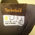 TIMBERLAND –  White Ledge Waterproof Hiking Boots  –  USED  –  men’s size 9