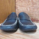 Cole Haan Men’s Black Leather Casual Slip  On