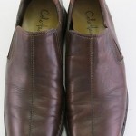 Cole Haan “Zeno” Mens Brown Leather Slip On Loafers Casual 13 M