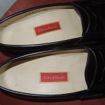 COLE HAAN PINCH PENNY C03503 10 1/2D black leather LOAFER SLIP ON shoe