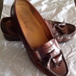 Cole Haan Mens Brown LEATHER Tassel Loafers Size 11D