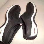 Cole Haan Nike Air Mens Black Suide & Mesh slip on Loafers Sz, 8.5  B