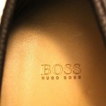 Hugo Boss Men’s Leather Shoes Dreper US Dark Brown Driving Loafers 7 # 50222144