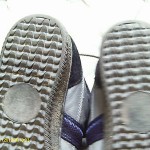Diesel Men’s Leather Fashion Sneaker  Size 9  GREY AND BLACK