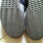 Diesel Men’s Leather Fashion Sneaker  Size 9  GREY AND BLACK