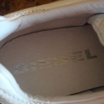 DIESEL MEN’S KORBIN II WHITE GREY SNEAKERS TENNIS SHOES SIZE 9 US – RN 93243