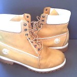 Rare Timberland 6-Inch Premium Wheat White Waterproof Boot sz12