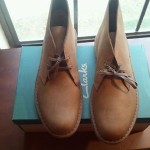 Men’s Shoes Clarks Bushacre II Chukka Desert Lace Up Boots Leather Beeswax Sz 11