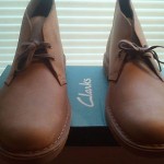 Men’s Shoes Clarks Bushacre II Chukka Desert Lace Up Boots Leather Beeswax Sz 11