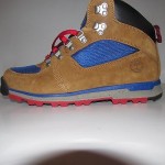 Timberland Mens Size 8 Hiking Boots 2215R Scramble Brown/Blue