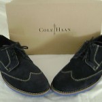 Cole Haan Drake EVA Wing OX II Black Blue Mens sz. 10.5M