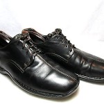 (Men’s) Cole Haan, Casual, Oxford, Black Leather, Size:10.5