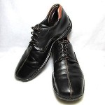 (Men’s) Cole Haan, Casual, Oxford, Black Leather, Size:10.5