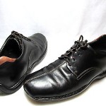 (Men’s) Cole Haan, Casual, Oxford, Black Leather, Size:10.5