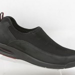 Mens shoes COLE HAAN Nike AIR black leather mesh slip on mocs loafers sz 10.5 M