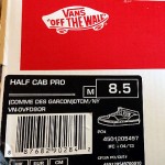 Supreme X Comme des Garcons CDG Vans Half-Cab NAVY Sz. 8.5 ***NEW*** S/S 2013