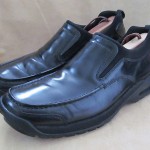 Mens Cole Haan leather Nike Air comfort slip on casual loafers – Black Size 10 M