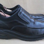 Mens Cole Haan leather Nike Air comfort slip on casual loafers – Black Size 10 M