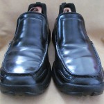 Mens Cole Haan leather Nike Air comfort slip on casual loafers – Black Size 10 M