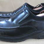 Mens Cole Haan leather Nike Air comfort slip on casual loafers – Black Size 10 M