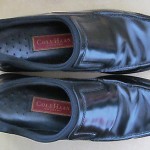 Mens Cole Haan leather Nike Air comfort slip on casual loafers – Black Size 10 M