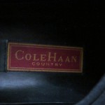 Mens Cole Haan leather Nike Air comfort slip on casual loafers – Black Size 10 M