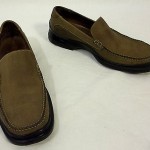 Cole Haan Nike Air Brown Leather Suede/Nubuck Slip On Loafer Driving Shoes 10M
