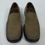 Cole Haan Nike Air Brown Leather Suede/Nubuck Slip On Loafer Driving Shoes 10M