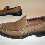 Cole Haan Nike Air Brown Leather Suede/Nubuck Slip On Loafer Driving Shoes 10M