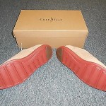 New Cole Haan Lunargrand Wing Tip Milkshake Suede Size 9-1/2 M