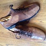 Mens Brown Leather & Suede Nike Air Cole Haan Shoes Size 12