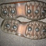 COLE HAAN, Mens Size 10 1/2 M shoes, slip on, brown Leather, Great condition!