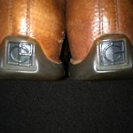 COLE HAAN, Mens Size 10 1/2 M shoes, slip on, brown Leather, Great condition!