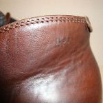 HUGO BOSS BROWN LEATHER ANKLE BOOTS MENS SIZE 7 US SLIP ON FORMAL RETAIL $225