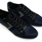 Hugo Boss Green O’shea Main Road Sneakers Navy Blue 50247582 New Authentic